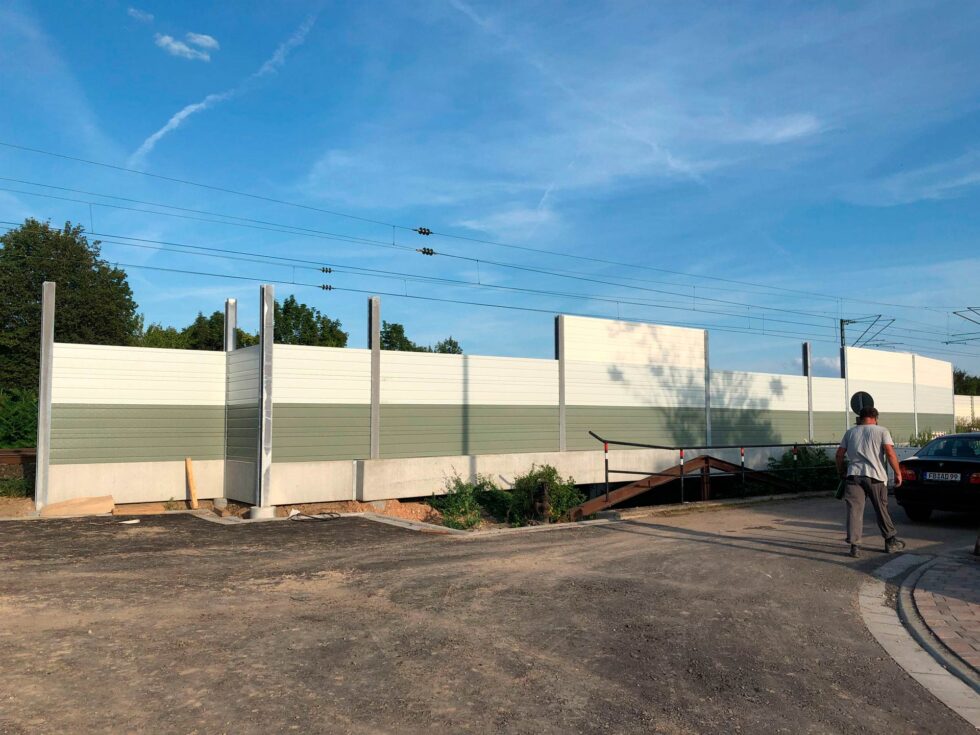 Lärmschutzwände aus Holz, Beton und Aluminium der Krebs Ingenieurbau GmbH