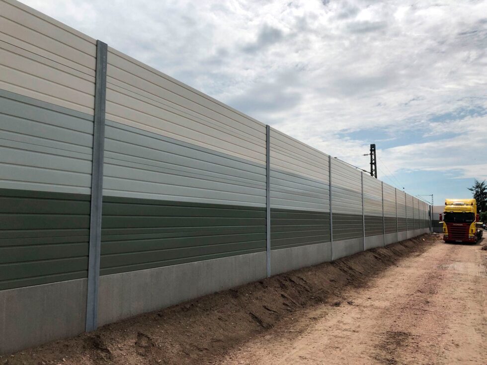 Lärmschutzwände aus Holz, Beton und Aluminium der Krebs Ingenieurbau GmbH