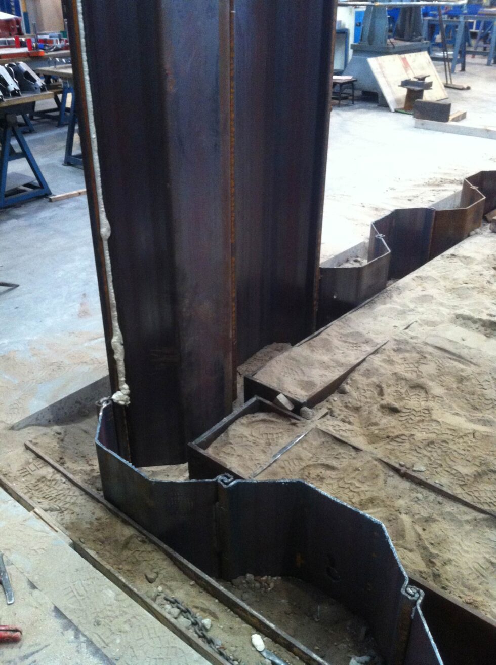 Lärmschutzwände, Berliner Verbau, Industriebau, Pfahlgründungen, Rammrohrgründungen, Spundwände der Krebs Ingenieurbau GmbH